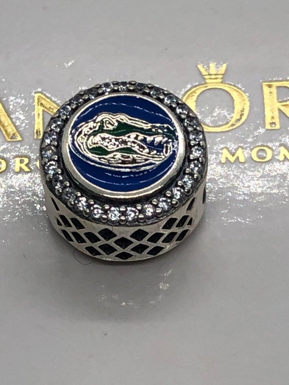 Pandora Florida Exclusive State College Gators Bead charm